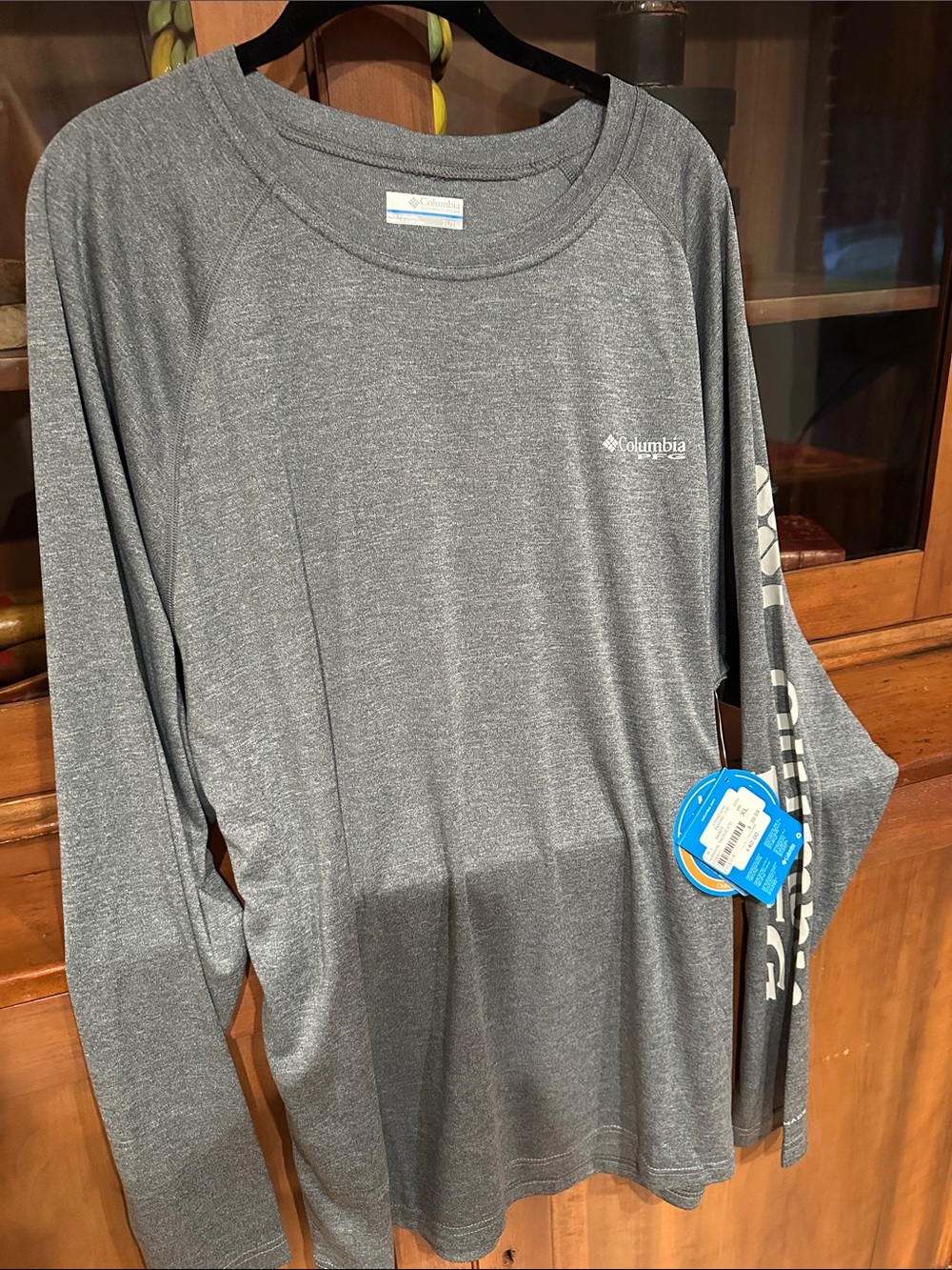 Columbia Men’s Long Sleeve Performance Tee - Gray Heather